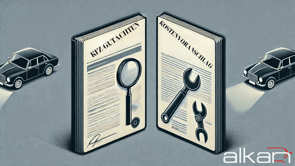 Kfz-Gutachten oder Kostenvoranschlag?